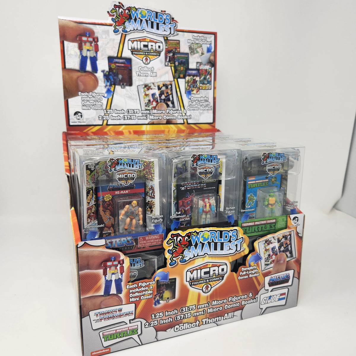 Worlds Smallest Microaction Figure and Comic Sweets and Geeks