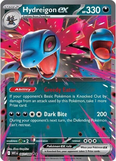 Hydreigon ex (RR) - 067/086 - White Flare - English – Sweets and Geeks