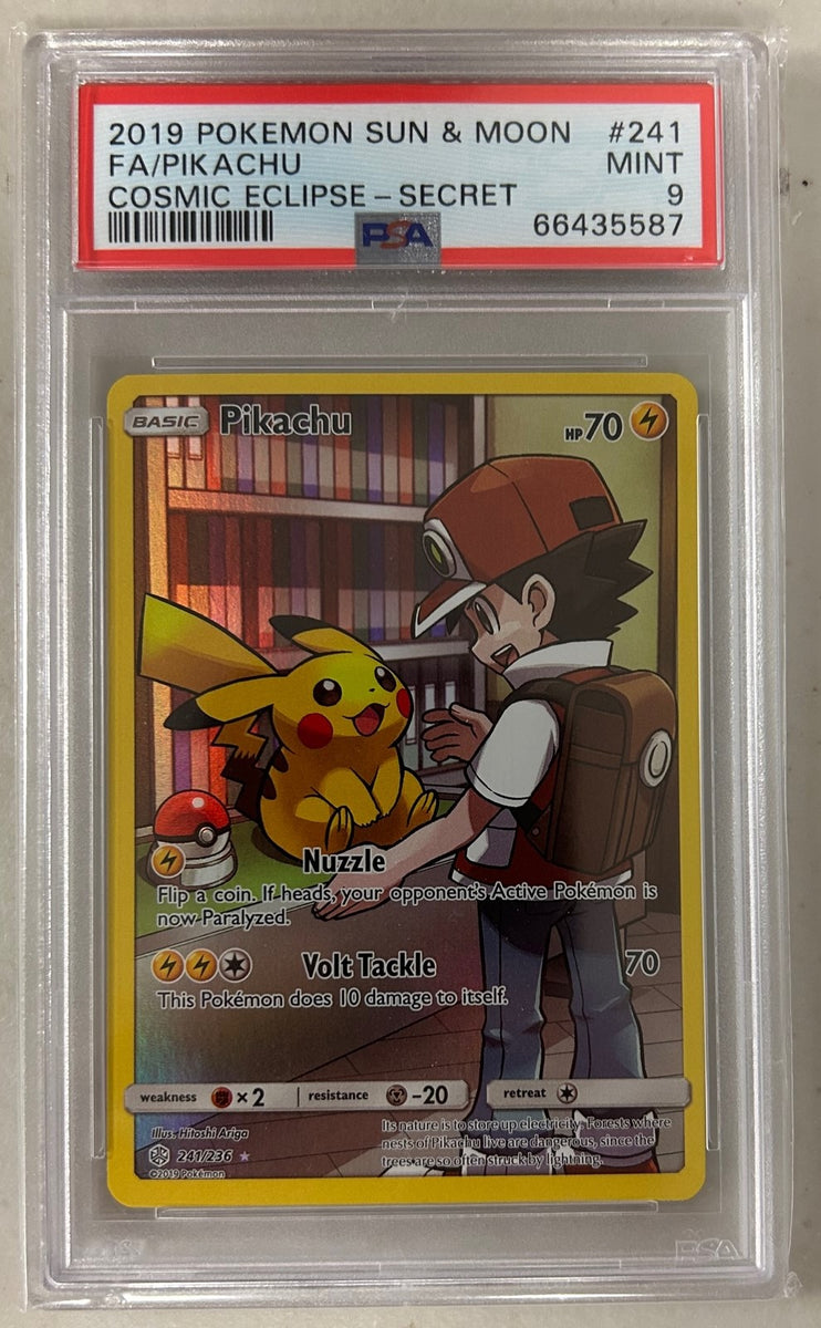 pikachu secret rare card Black and White 115, variant or misprint? : r/PokemonTCG Any blemishes are completely unavoidable and are Being sold as is Pikachu 2019 Pokemon Cosmic Eclipse