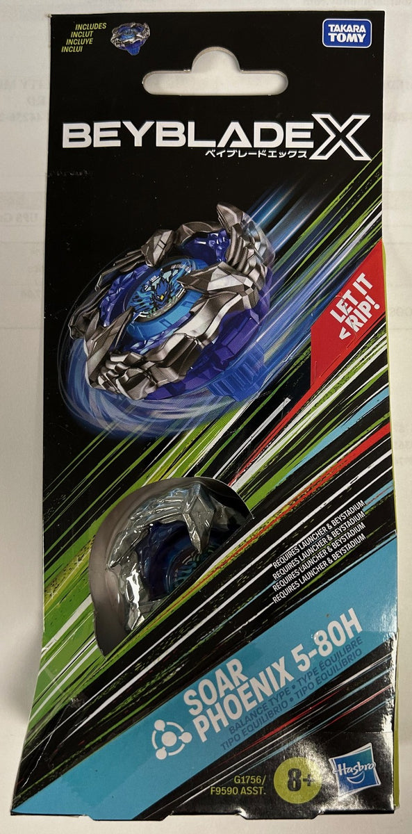 Beyblade X Single Top Booster Soar Phoenix 5-80H Balance Type