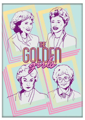 Golden Girls Cast Magnet (OOS) – Sweets and Geeks