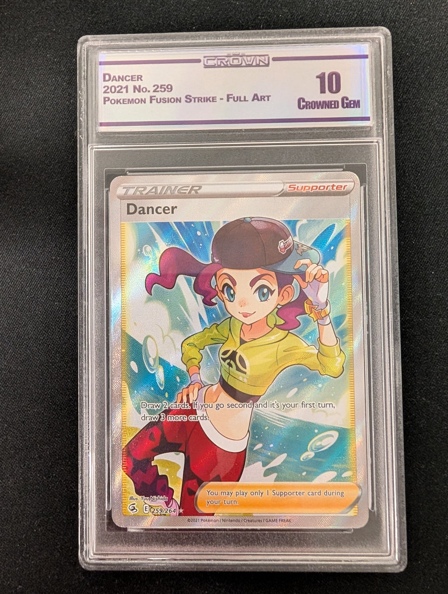 trainer dancer pokemon card value Dancer (Full Art) - Fusion Strike - 259/264
