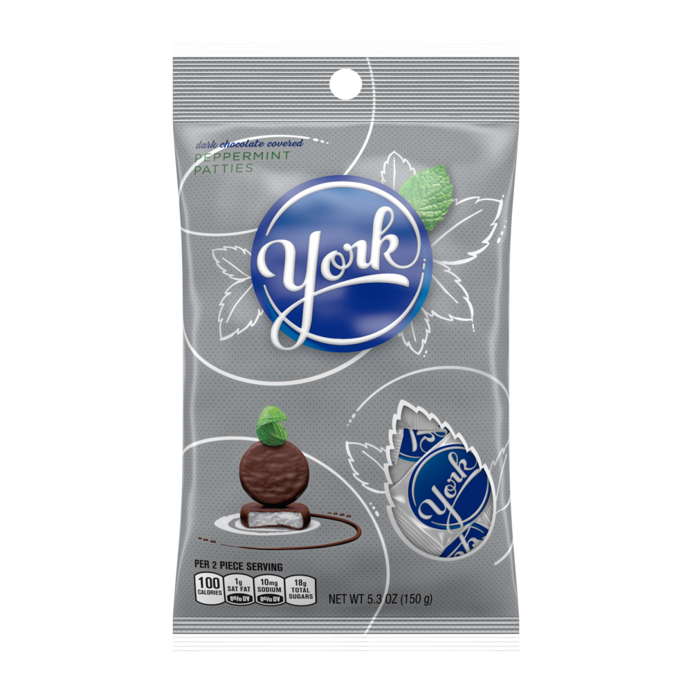 York Peppermint Pattie Mini's Peg Bag 4.8oz Sweets and Geeks