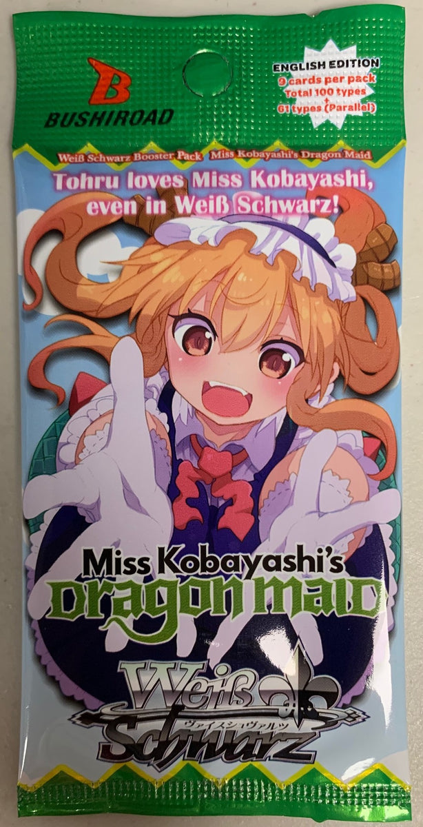 dragon maid booster box Miss Kobayashi's Dragon Maid Booster Pack – Sweets and Geeks