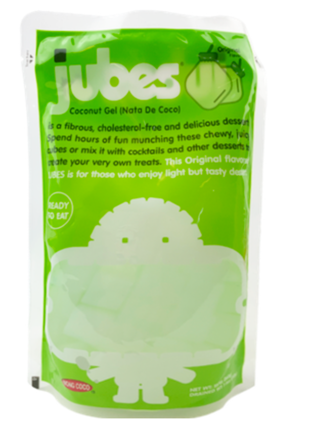 Jubes Flavored Coconut Cubes 360g Coconut Sweets and Geeks