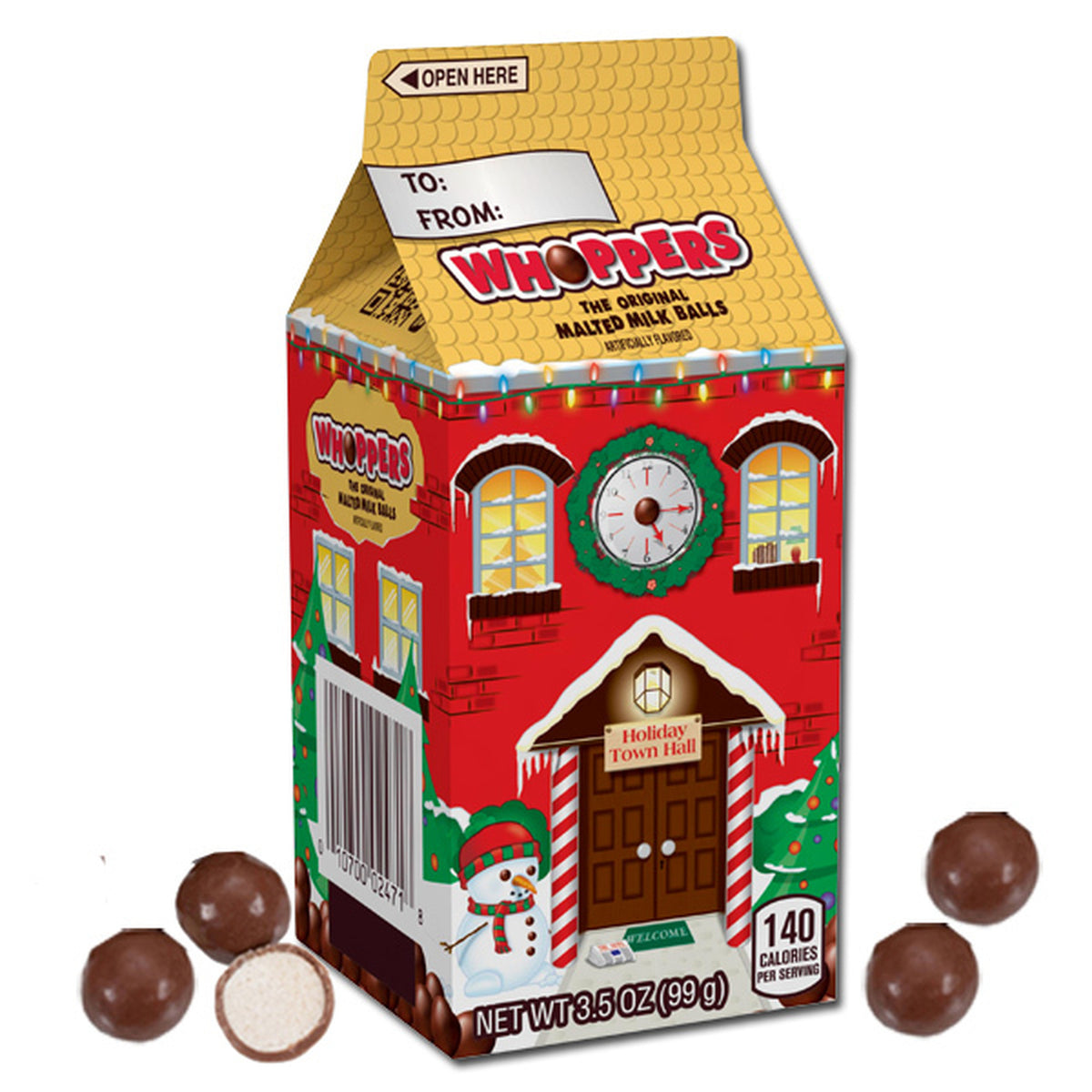 Whoppers Candy Christmas House Box 3.5oz – Sweets and Geeks