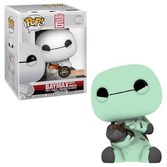 Funko Pop! Big Hero 6 - Baymax with Mochi (6 inch) (Box Lunch