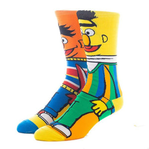 Sesame Street Bert & Ernie Animigos 360 Character Socks - Sweets and Geeks