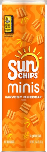 Sunchips Harvest Cheddar Mini 3oz - Sweets and Geeks