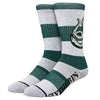 Harry Potter Slytherin Rugby Stripe Crew Socks