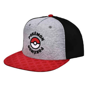 Pokemon Twill Color Blocked Flat Bill Snapback - Sweets and Geeks