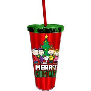 The Peanuts: Christmas Foil Cup - Sweets and Geeks