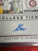 2020 Panini Contenders Draft Picks #172 Xavier McKinney Rookie Autograph