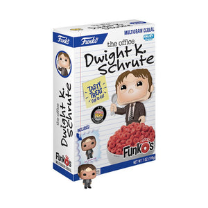 Funko Pop! FunkO's Cereal - Dwight Schrute (Expired Cereal) - Sweets and Geeks