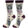 Silver Tabby Cat Socks