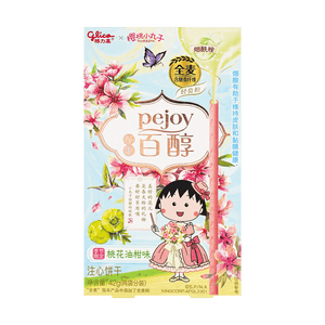 PEJOY Peach Blossom Fruit Cream Filled Biscuit 42g - Sweets and Geeks