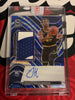 2021-22 Panini Spectra Basketball – Jonathan Kuminga RPA Blue Wave FOTL Prizm 24/30 #181