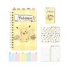 Pokemon Tossed Cafe Food Characters 8" x 5" Spiral Tabbed Notebook