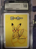 PIKACHU - Pokemon Playing Cards (2019) Old Maid - JAPANESE (CGC Graded 10)