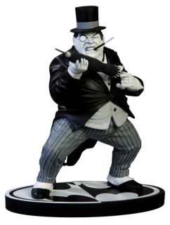 DC Comics -  The Penguin Black & White Statue - Sweets and Geeks