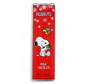 The Peanuts "Let it Snow" Holiday Chocolate Bars - Snoopy Milk Chocolate - Sweets and Geeks