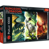 Trefl Red Dungeons & Dragons - Legendary Monsters of Faerun 1000 Piece Puzzle