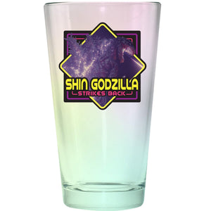 Shin Godzilla Strikes Back 16oz Glass Cup - Sweets and Geeks