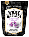 Wiley Wallaby Black Licorice Beans W/ Candy Shell 7oz - Sweets and Geeks