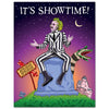 It's Showtime! Beetlejuice Greeting Card - Sweets and Geeks