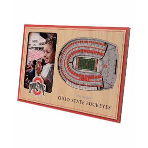 Ohio State Buckeyes 3D StadiumViews Picture Frame - Sweets and Geeks