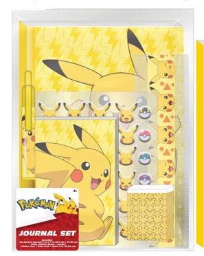 Pokemon Pikachu Journal Set - Sweets and Geeks