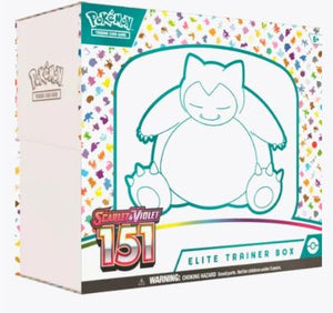 Scarlet & Violet 151 Elite Trainer Box (Pre-Sell 9-22-23) - Sweets and Geeks