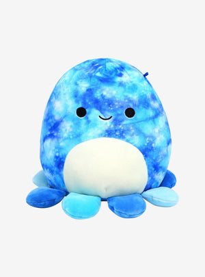 Mauricio the Blue Tie Dye Octopus 8" Squishmallow Plush - Sweets and Geeks