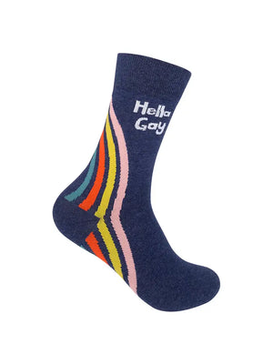 Hella Gay Socks - Sweets and Geeks