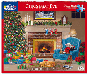 Christmas Eve (1611pz) - 1000 Piece Jigsaw Puzzle - Sweets and Geeks