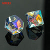 Rainbow Crystal Semi-Precious Gemstone Dice - Sweets and Geeks