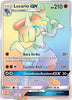 Lucario GX (Secret) SM - Forbidden Light # 135/131