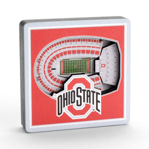 Ohio State Buckeyes Stadium 3D Magnet - Sweets and Geeks
