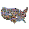 USA Vintage Postcards Jigsaw Puzzle - 1,000 pieces