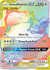 Eevee & Snorlax GX (Secret) SM - Team Up # 191/181