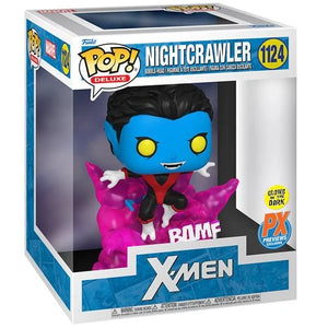 Funko Pop! Deluxe: X-Men - Nightcrawler (Teleporting) (Glow in the Dark) (PX Previews Exclusive) #1124 - Sweets and Geeks