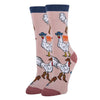 What the Cluck - Women's Novelty Cotton Crew Socks