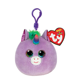 Ty - Rosette Purple Unicorn Belly Clip - Sweets and Geeks