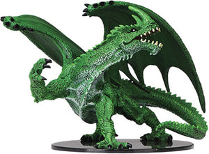 Pathfinder Deep Cuts Unpainted Miniatures: Gargantuan Green Dragon - Sweets and Geeks