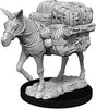 WizKids Deep Cut Unpainted Miniatures- W07 Pack Mule - Sweets and Geeks