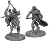 Pathfinder Deep Cut Unpainted Miniatures- W01 Male Elf Fighter - Sweets and Geeks