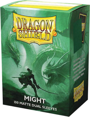 Dragon Shield Matte Dual Sleeves 100ct - Might - Sweets and Geeks