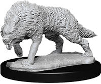 WizKids Deep Cuts Unpainted Miniatures: W07 Timber Wolves - Sweets and Geeks