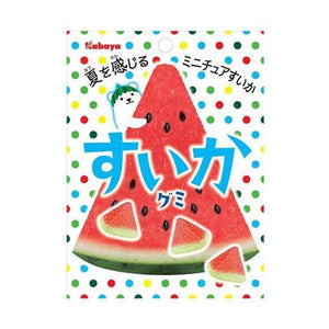 KABAYA Suika (Watermelon) Gummy 50g - Sweets and Geeks