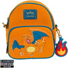 Loungefly: Pokemon - Charizard Corduroy Convertible Mini-Backpack (EE Exclusive)
